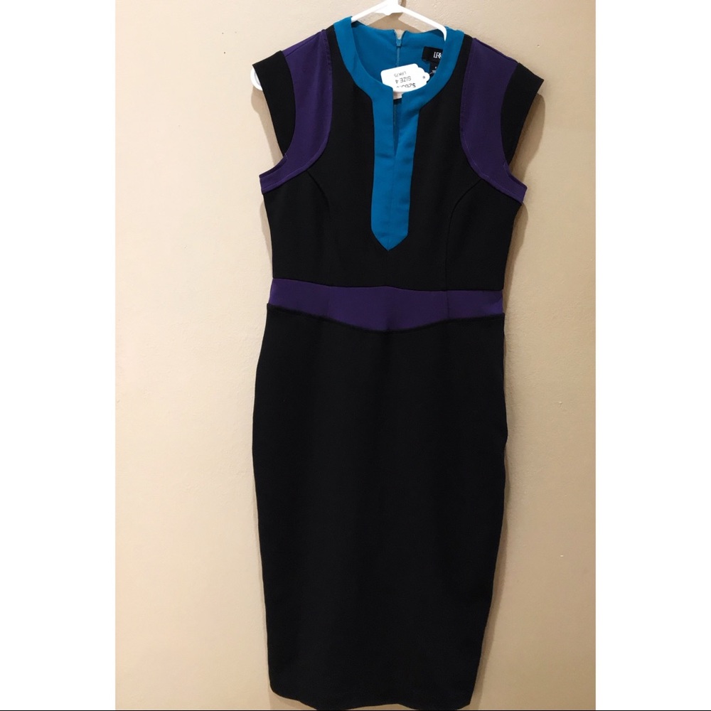 LRK - Stunning black, purple, and blue dress 💜 NWT 🏷